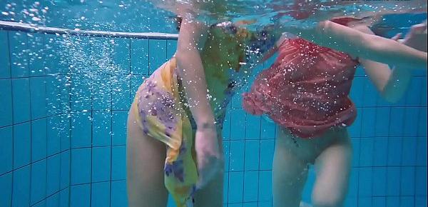  Liza and Alla underwater experience